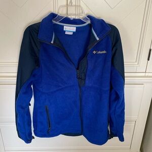 - Columbia Blue Fleece Shell Jacket